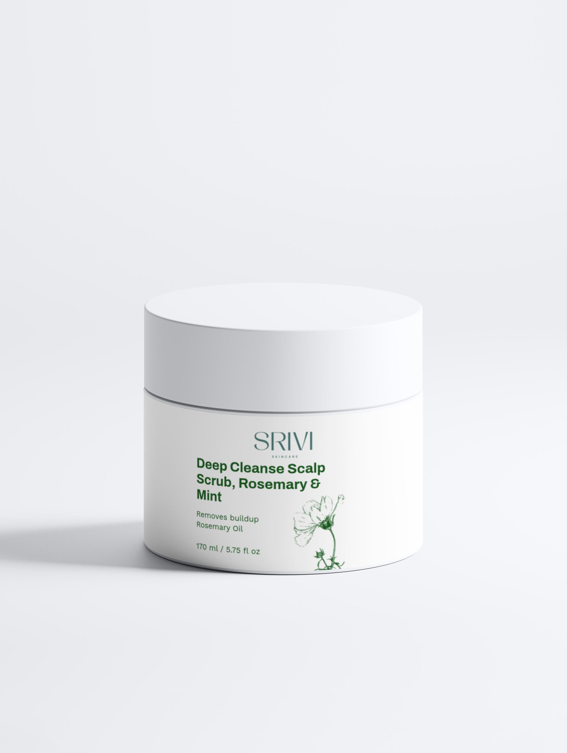Deep Cleanse Scalp Scrub, Rosemary & Mint