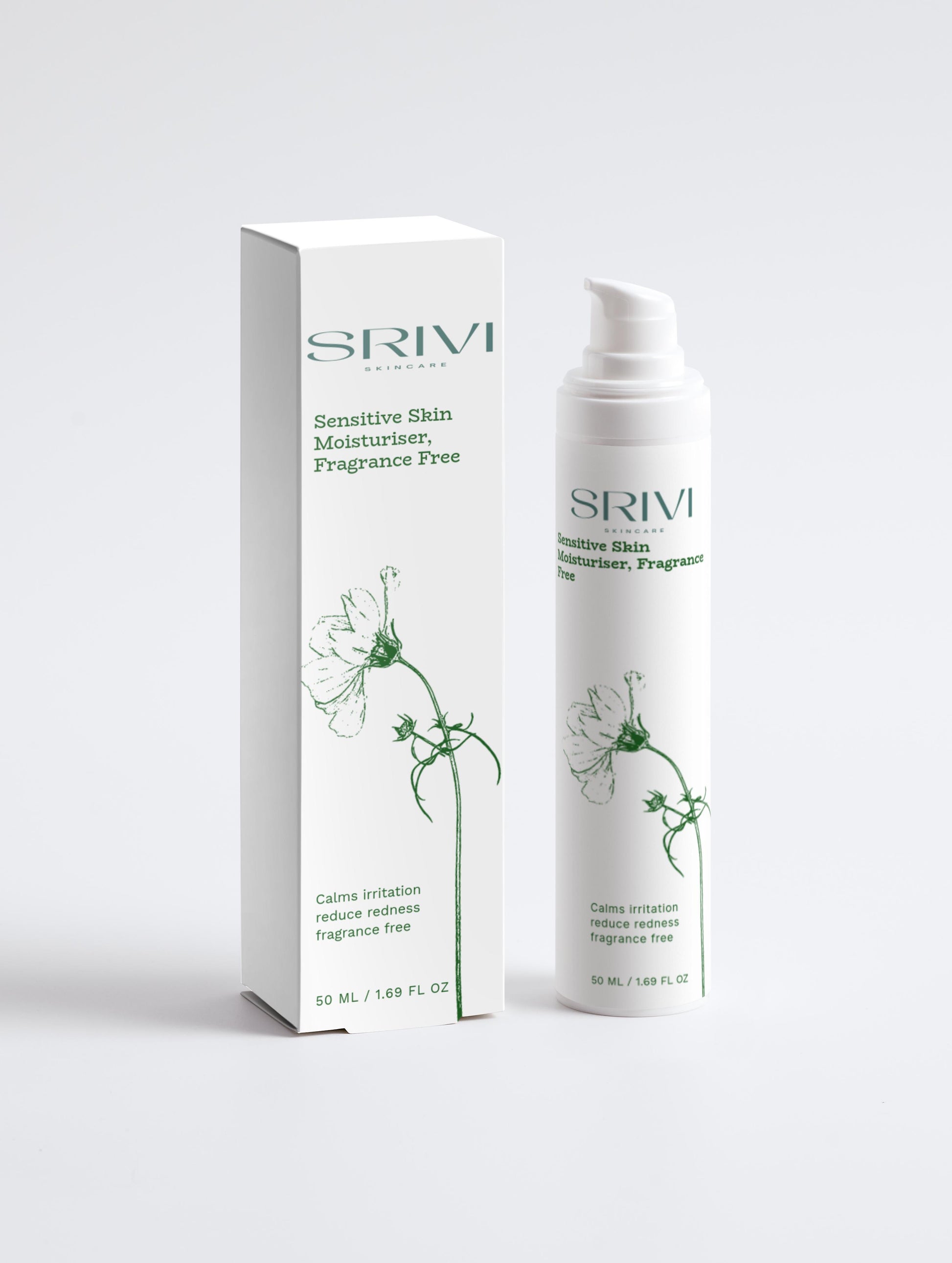 Sensitive Skin Moisturizer, Fragrance Free