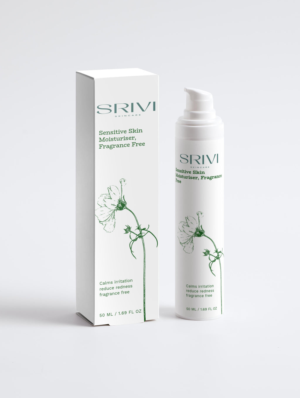 Sensitive Skin Moisturizer, Fragrance Free