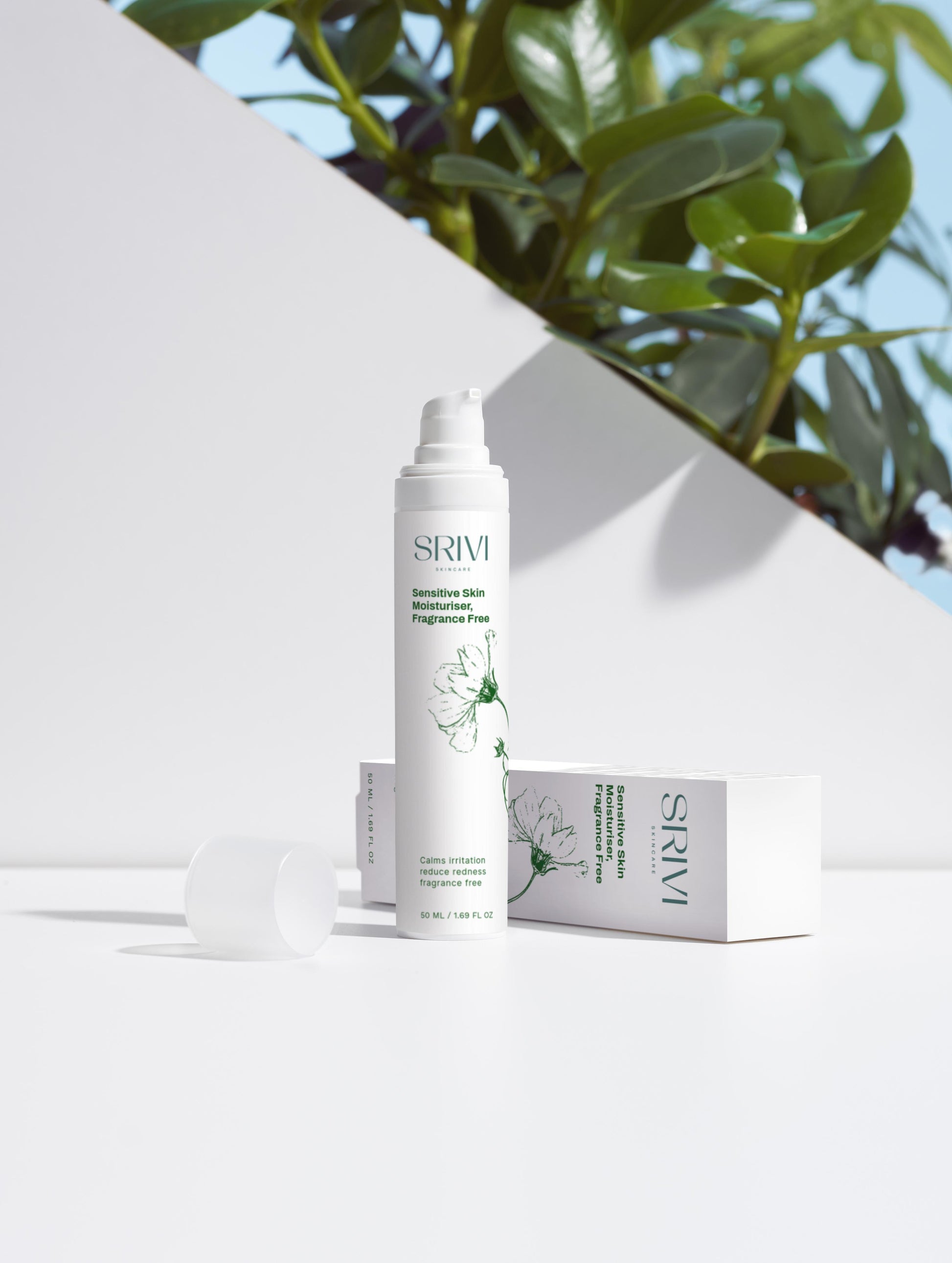 Sensitive Skin Moisturizer, Fragrance Free