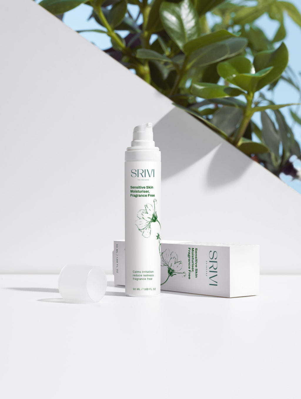 Sensitive Skin Moisturizer, Fragrance Free