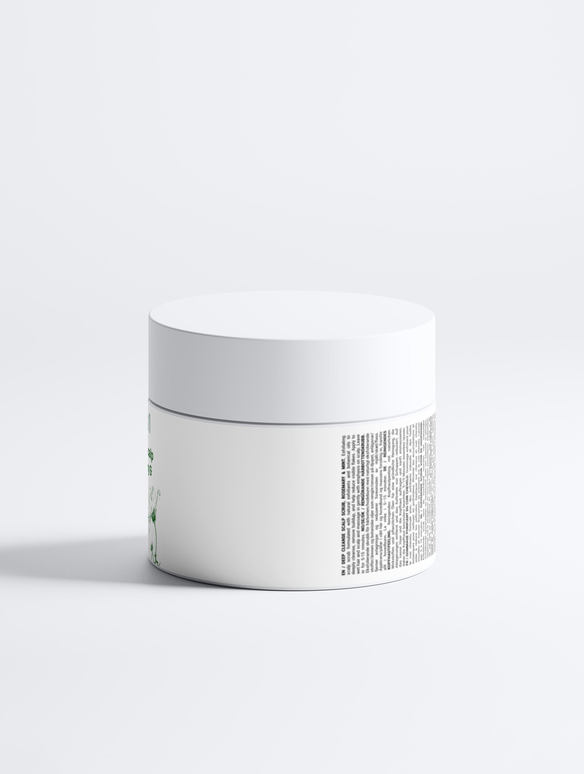 Deep Cleanse Scalp Scrub, Rosemary & Mint