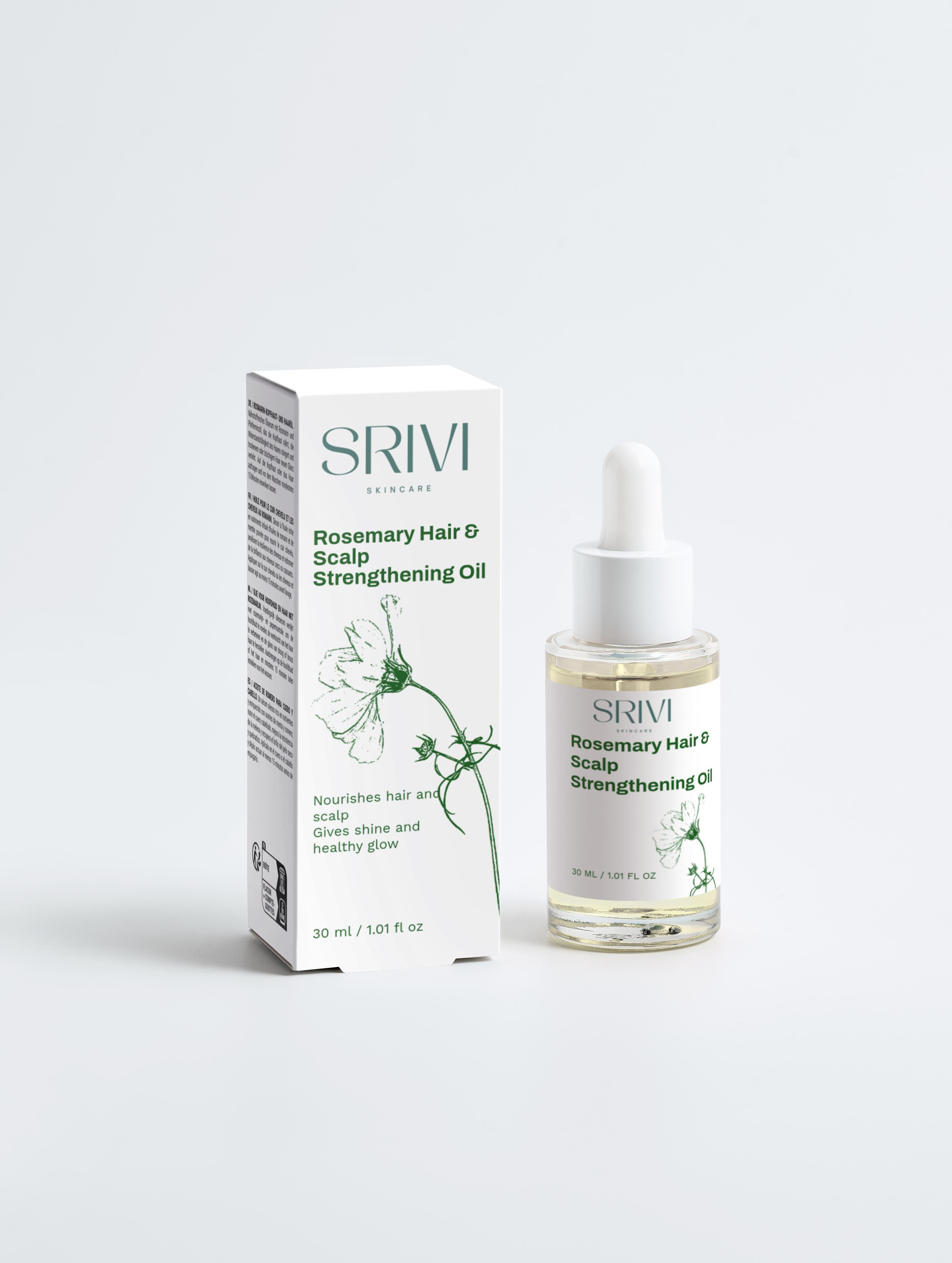 Rosemary Hair & Scalp Strengthening Oil